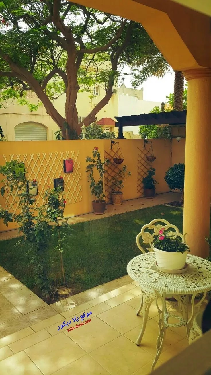 حدائق منزلية بالصور 2024 أحدث أشكال الحدائق